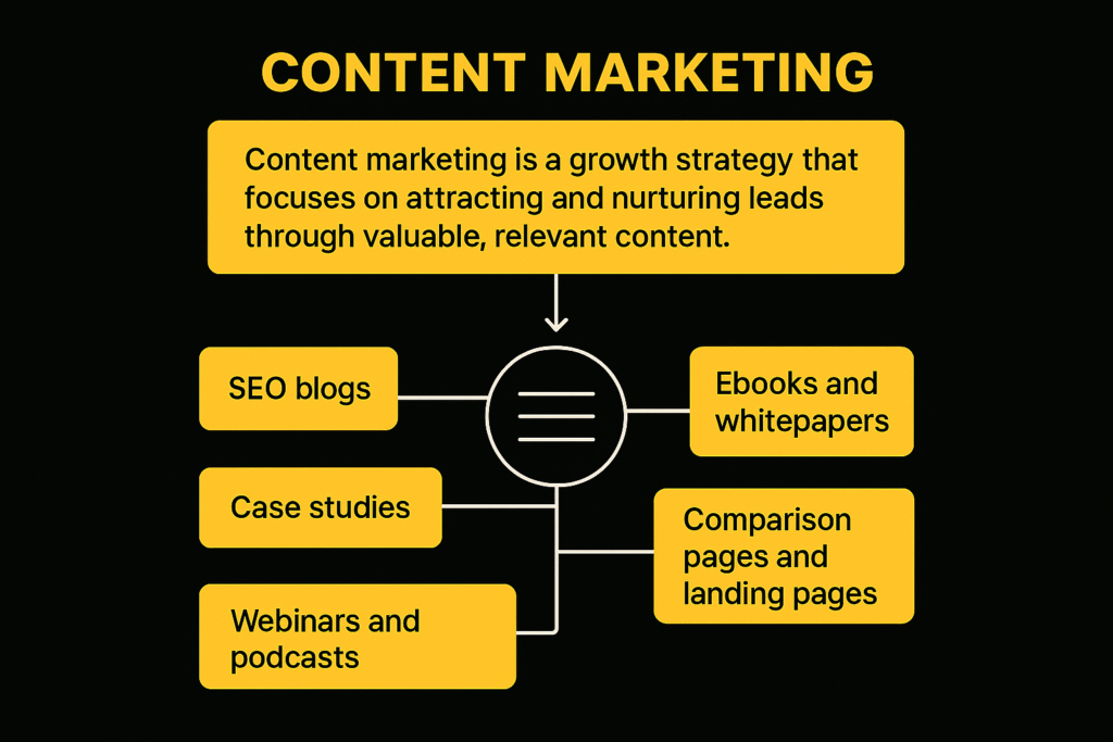 Content Marketing Flow Chart