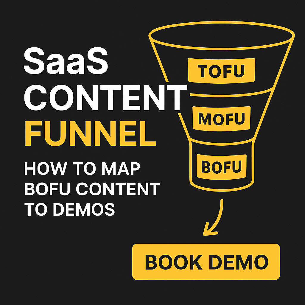 SaaS Content Funnel: How to Map BOFU to Demos