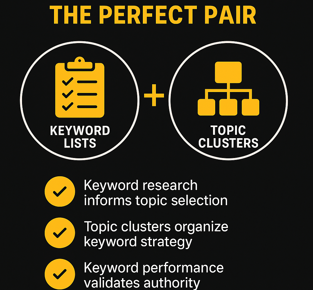 Topic Clusters vs Keyword Lists