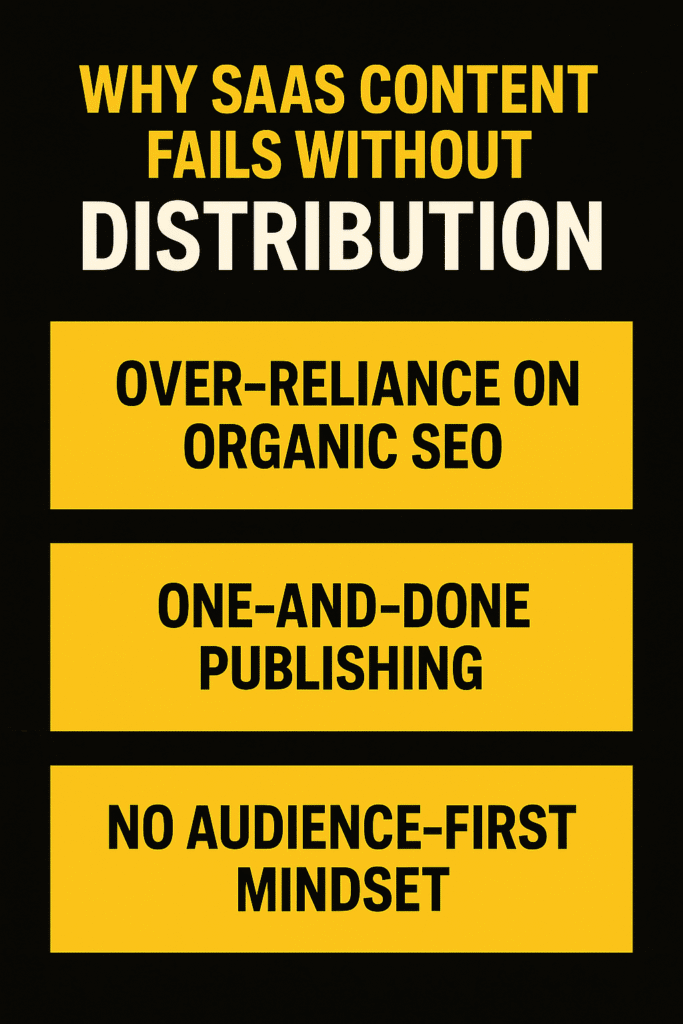 Saas content distribution fails