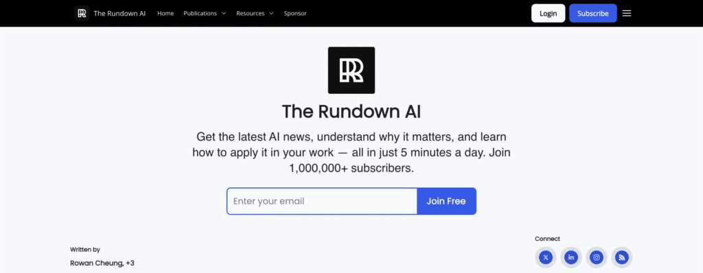 The Rundown AI