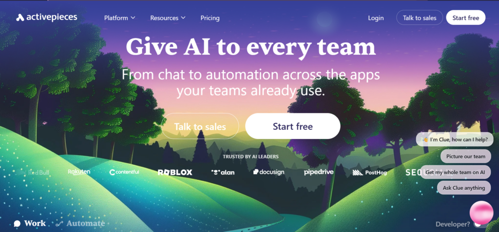  Zapier alternatives- activepieces
