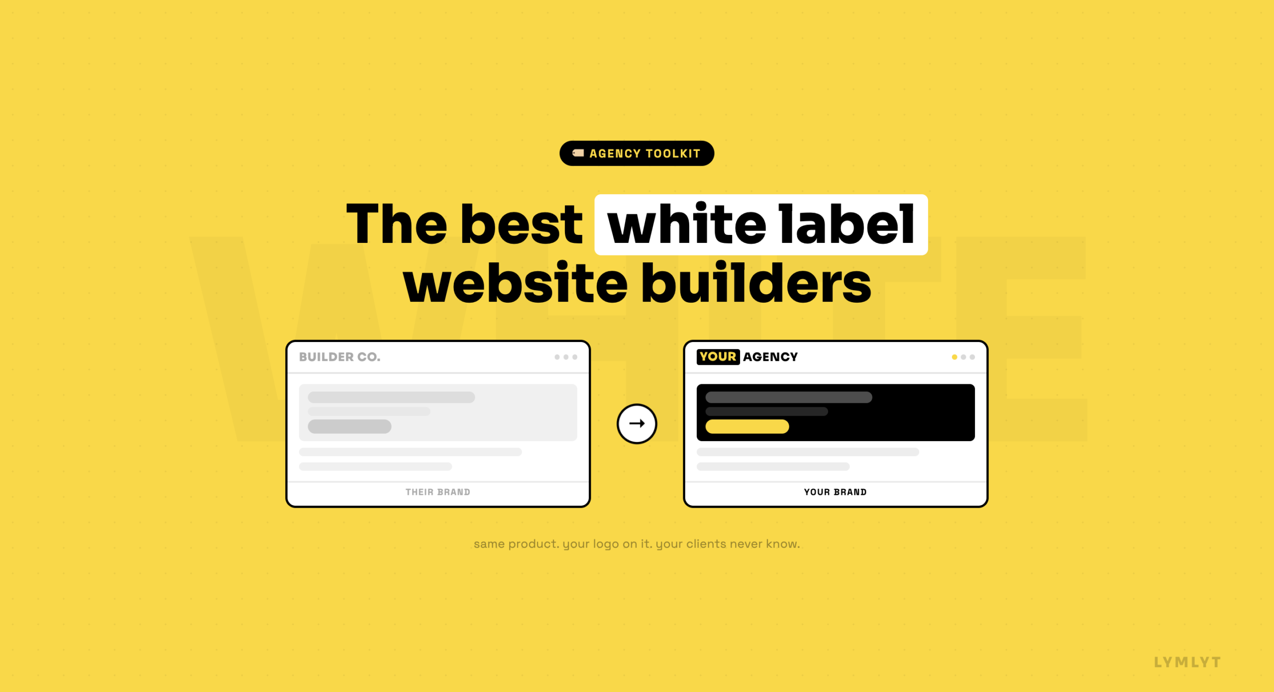 The best white label website builders in 2026