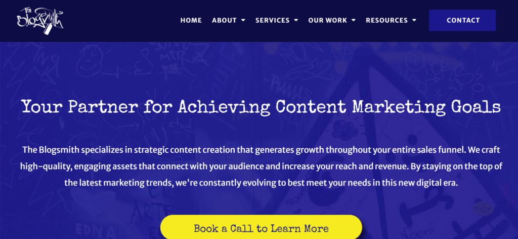 SaaS content marketing agencies - The Blogsmith