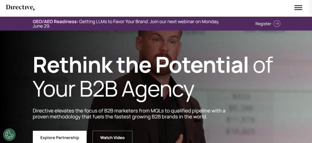 Best AI marketing agencies - Directive consulting