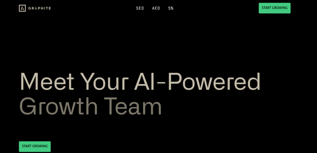 SaaS content marketing agencies - Graphite