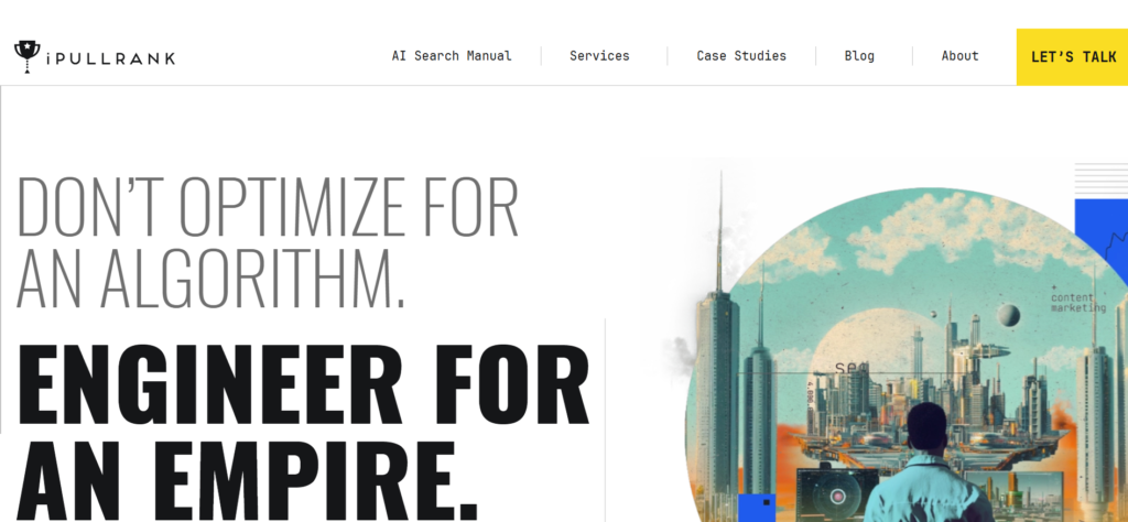 best B2B SEO agencies- iPULLRANK