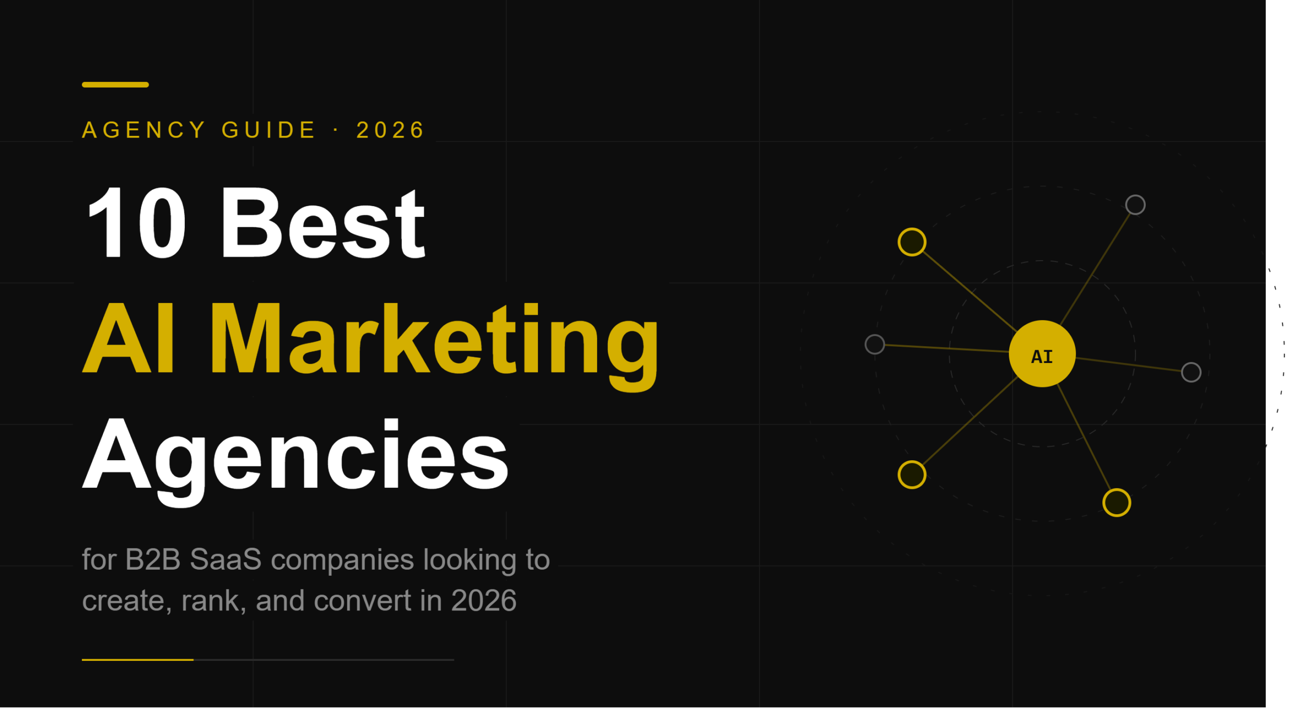10 Best AI Marketing Agencies for B2B SaaS in 2026