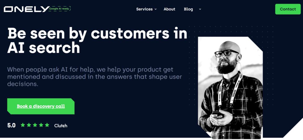best B2B SEO agencies - Onely
