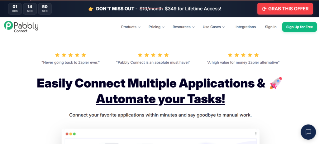  Zapier alternatives - Pabbly