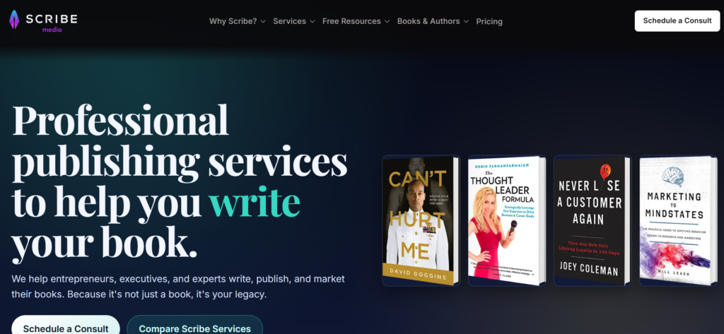 Executive Ghostwriting Agencies - Scribemedia
