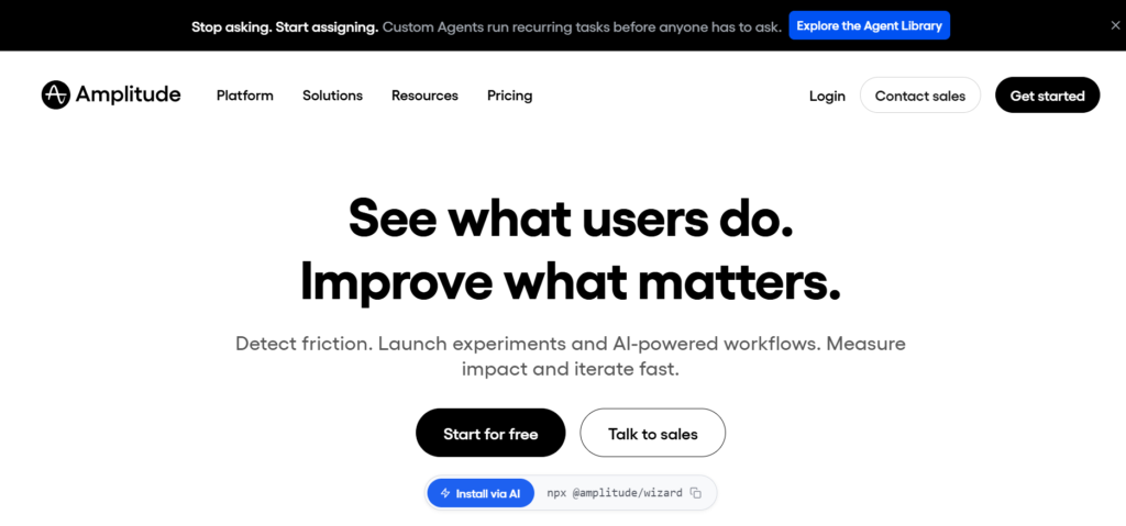 Best AI Visibility Tracking Tools - Amplitude