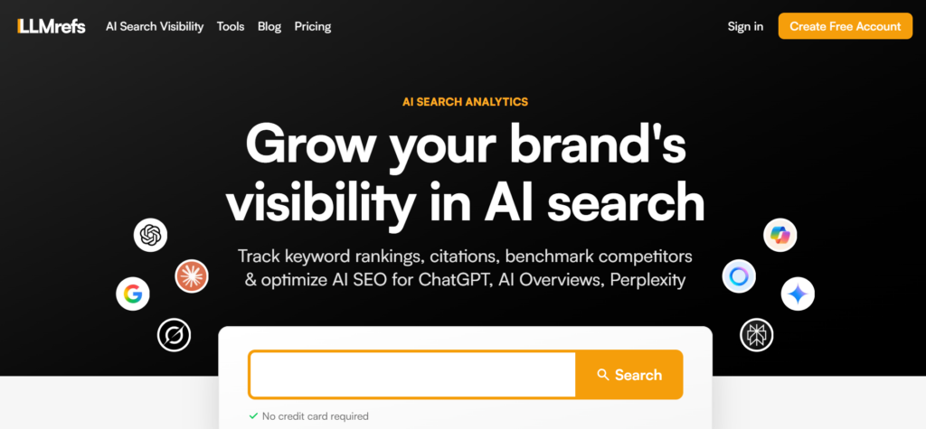 Best AI Visibility Tracking Tools - LLMrefs