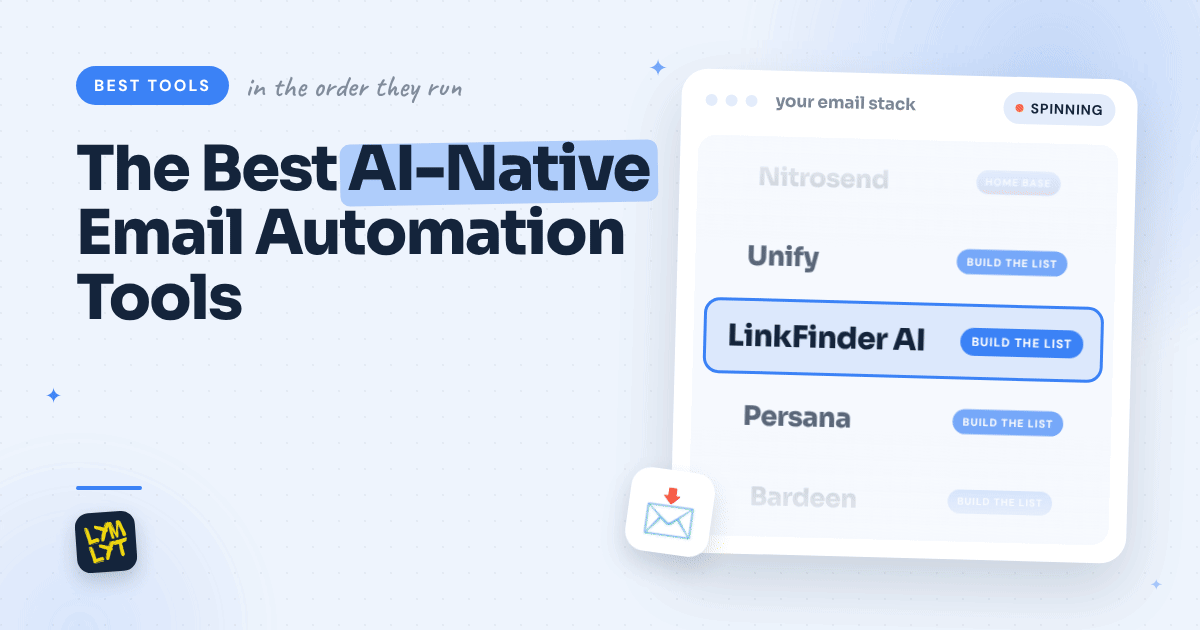 The 13 Best AI-Native Email Automation Tools in 2026