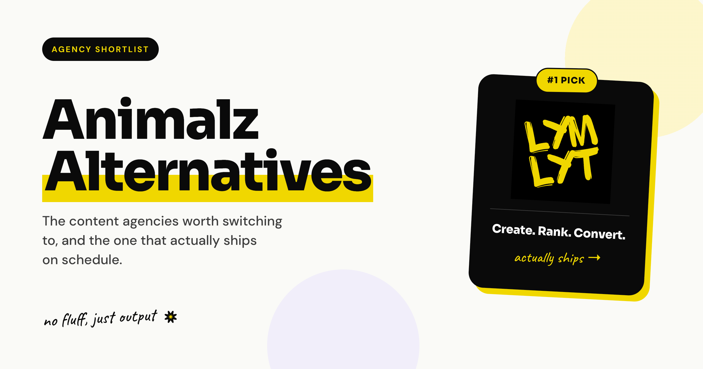 animalz alternatives