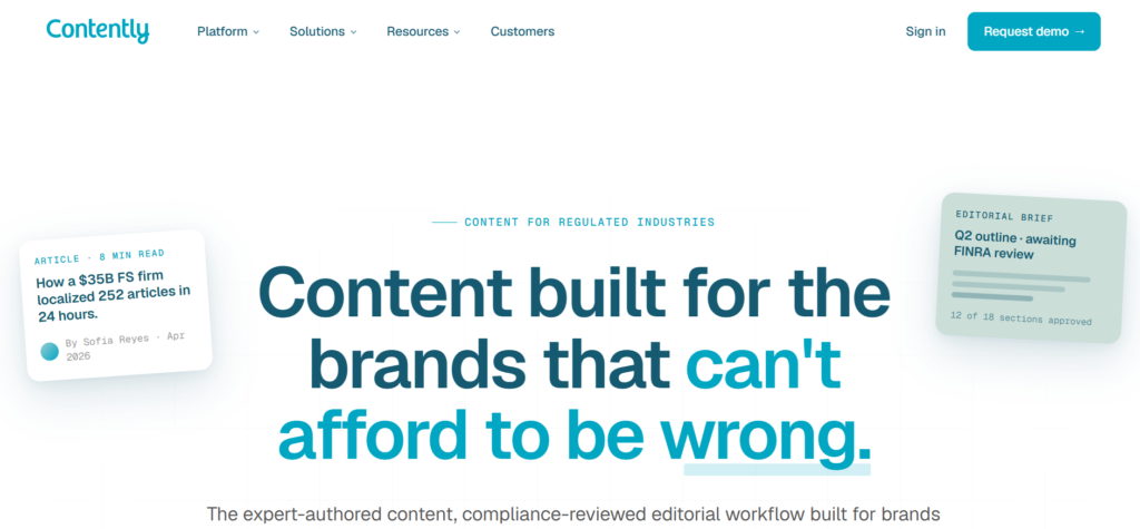 content strategy agencies - Contently