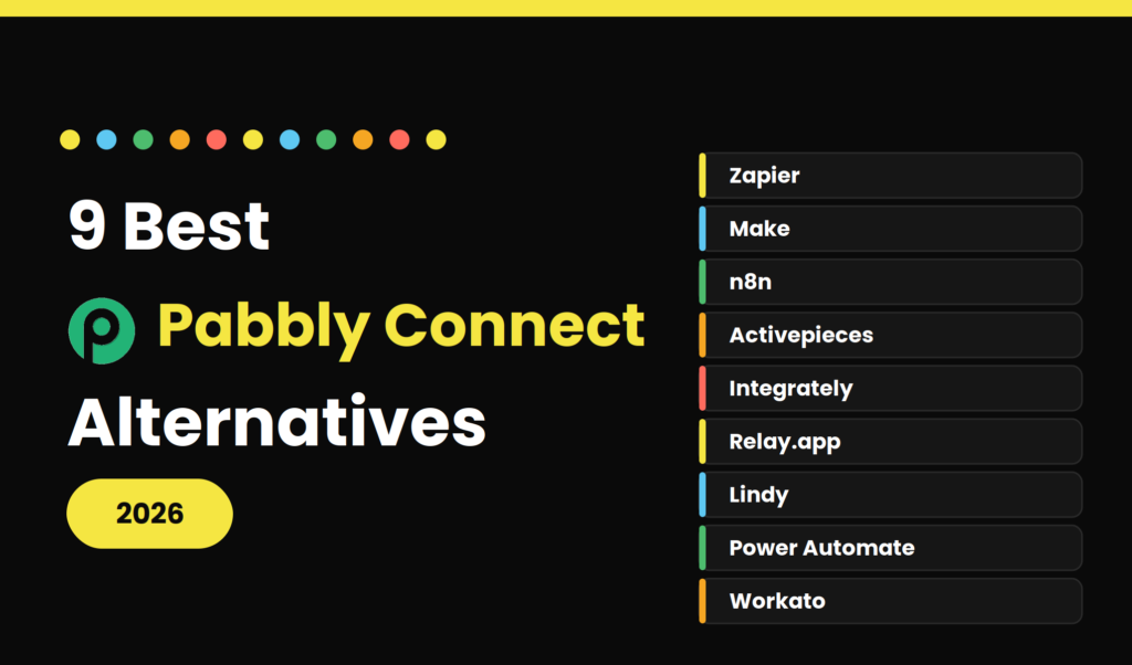 9 best Pabbly Connect Alternatives in 2026