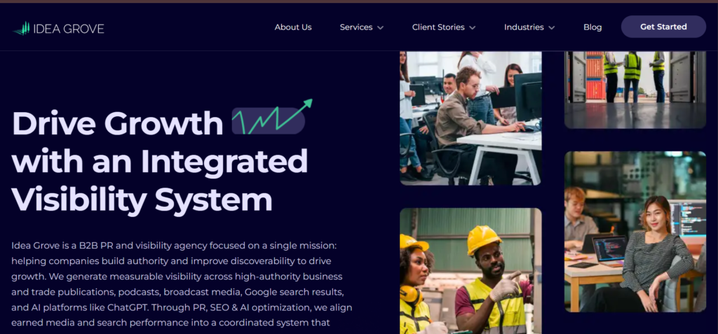 content strategy agencies - Idea Grove