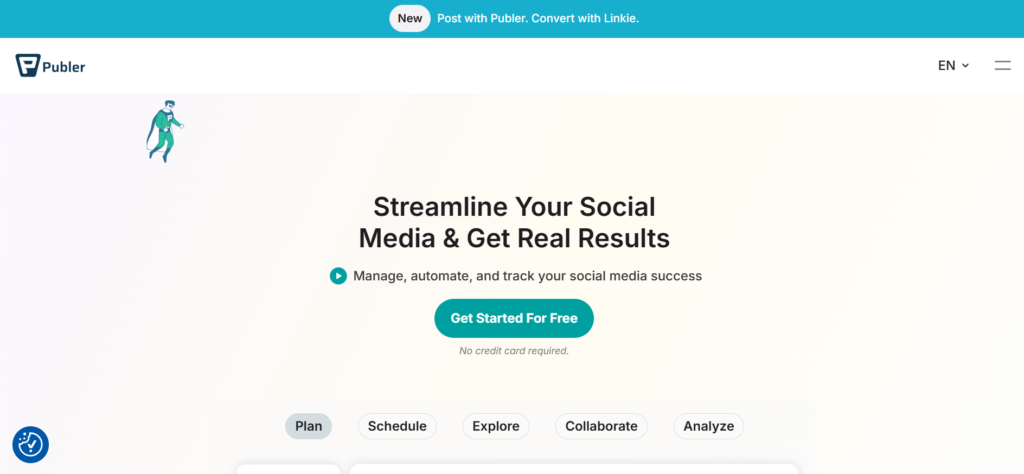 social media scheduling tools - Publer