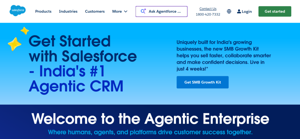 CRM tools for B2B SaaS - salesforce