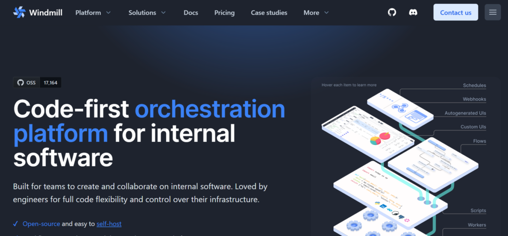 workflow automation tools - Windmill