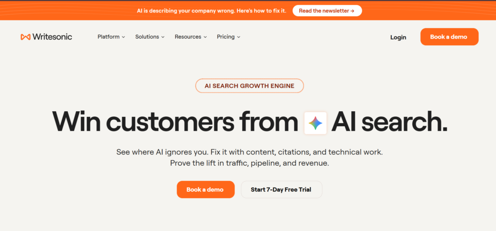 AI writing tools for B2B SaaS
- writesonic