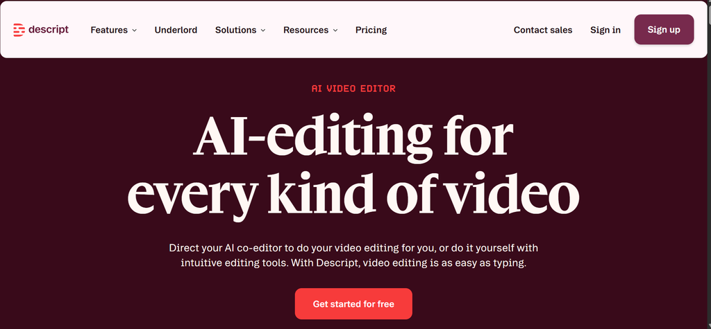  AI Content Repurposing Tools - Descript
