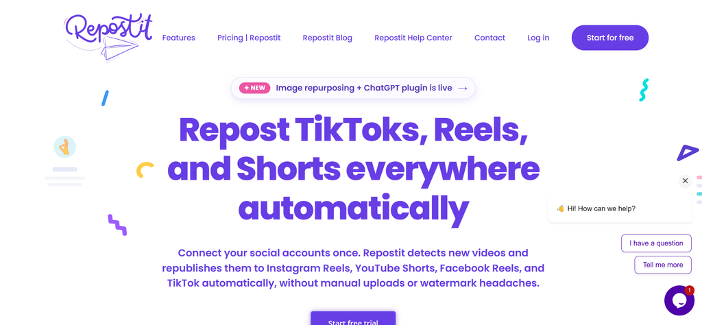 AI Content Repurposing Tools - Repostit.io
