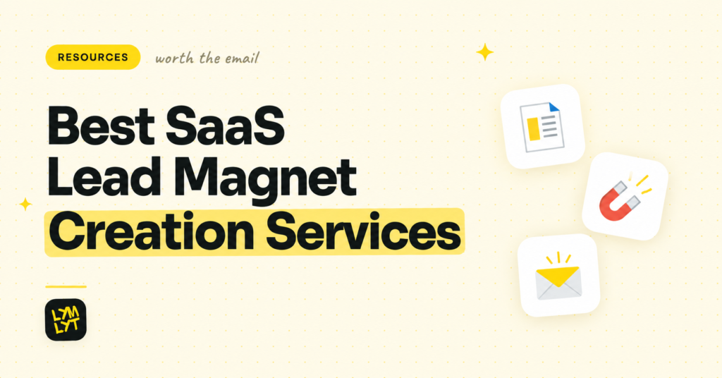 Best saas lead magnet creation service