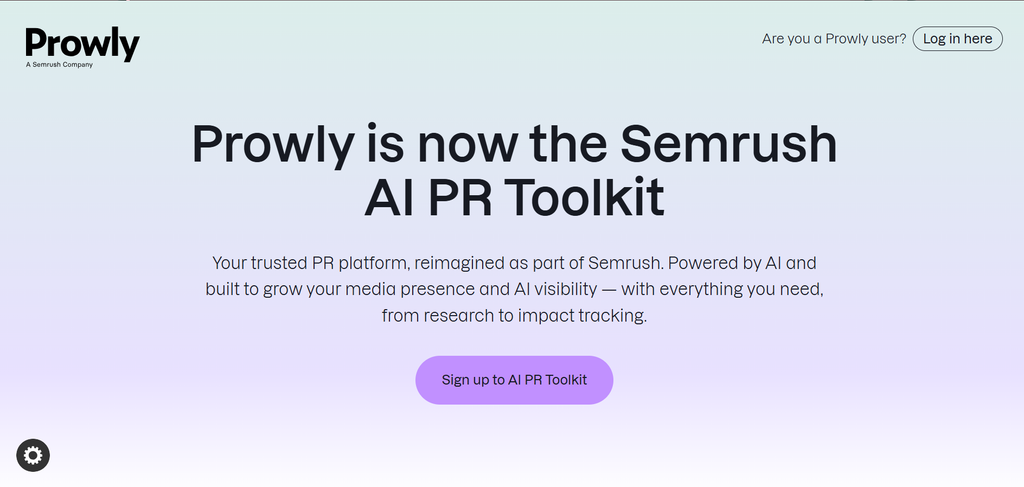 Outreach Tools for Earned Media - Prowly