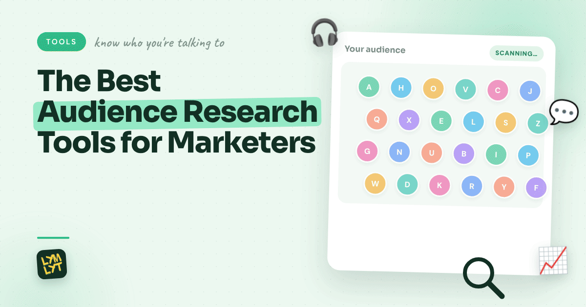 Audience research tools for marketers in 2026